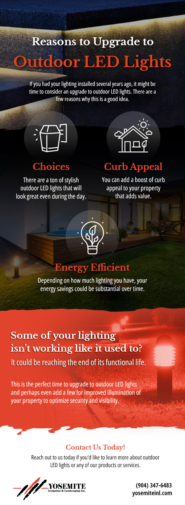 Reasons to Upgrade to Outdoor LED Lights