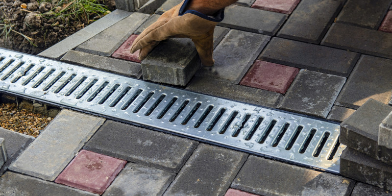 Patio Drainage in St. Johns, Florida
