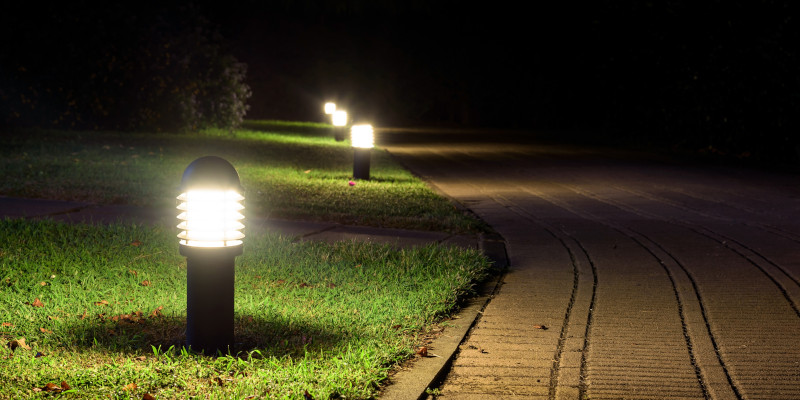Front Yard Lights in St. Augustine, Florida